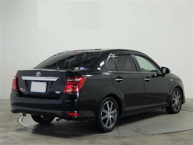 Toyota Axio Hybrid 2016 Black rear view taxi Georgetown Guyana